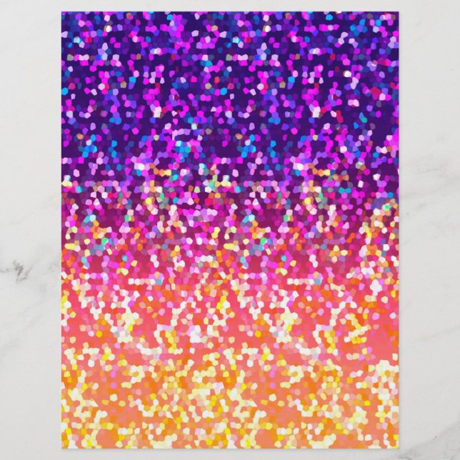 Flyer Glitzer Graphic (Vorne)