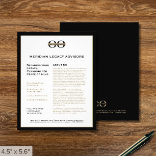 Flyer mit benutzerdefiniertem Logo