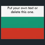 Flyer mit der Flagge Bulgariens<br><div class="desc">Werben Sie Ihre Nachricht mit unserem exklusiven Flyer mit der Flagge von Bulgarien! Dieser Flyer, der mit viel Liebe zum Detail gestaltet wurde, ist mehr als nur ein Informations-Tool, er ist eine Feier des bulgarischen Kulturerbes und Kulturstolzes. Das auffallende Design zeigt die lebhaften Farben der bulgarischen Flagge und macht diesen...</div>