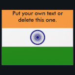 Flyer mit der Flagge Indiens<br><div class="desc">Erleben Sie mit unserem beeindruckenden Flyer, der die Flagge Indiens trägt! Dieser pulsierende Flyer eignet sich hervorragend, um Veranstaltungen, Dienstleistungen oder Sonderangebote zu fördern und gleichzeitig Ihre Verbindung zur indischen Kultur zu feiern. Die kühnen Farben der indischen Fahne werden hervorgehoben dargestellt, was diesen Flyer zu einer einzigartigen und sinnvollen Wahl...</div>