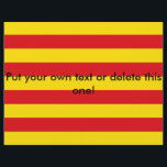 Flyer mit der Flagge Kataloniens<br><div class="desc">Feiern Sie Kataloniens lebendige Identität mit diesem leistungsstarken Flyer-Design mit der katalanischen Flagge! Dieser patriotische Flyer ist perfekt für Kulturveranstaltungen, Feierlichkeiten zum Unabhängigkeitstag, Kundgebungen oder Gemeindeverkündungen geeignet und zeigt die fett roten und gelben Streifen der berühmten Senyera mit auffallender Klarheit. Das Layout ist so konzipiert, dass Aufmerksamkeit gezeichnet wird, während...</div>
