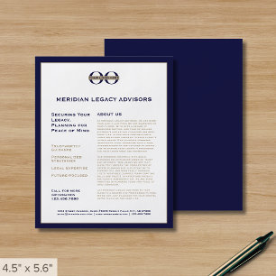 Flyer mit Logo