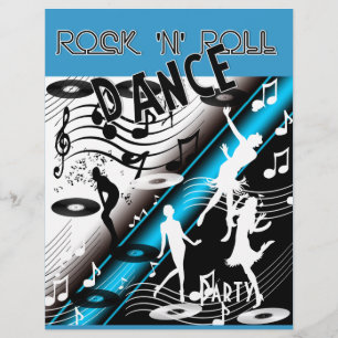 Flyer Rock 'n' Roll Retro Tanzparty
