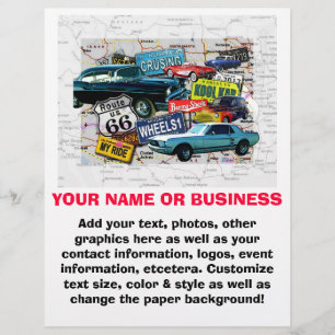 Flyer - Route 66 Oldtimer
