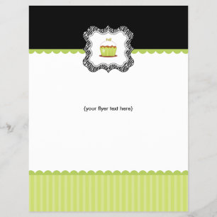 Flyer von Cupcake Shop oder Bäckerei