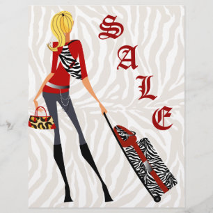 Flyer Zebra Handbag Gehäuse Red Tan