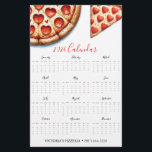Flyers Pizzeria 2025 Kalender Flyer<br><div class="desc">Probieren Sie Ihr Pizzarestaurant oder Ihre Pizzeria mit diesen wunderschön gestalteten Flyern Pizza und 2025 Kalendern! Diese individuell gestaltbaren Designs mit charmanten Aquarellbildern einer köstlichen Pizza eignen sich hervorragend, um Ihr Restaurant, Ihre anstehenden Veranstaltungen oder besondere Werbeaktionen während des ganzen Jahres zu unterstreichen. Die Rückseite ist mit einem klassischen Gingham-Druck...</div>