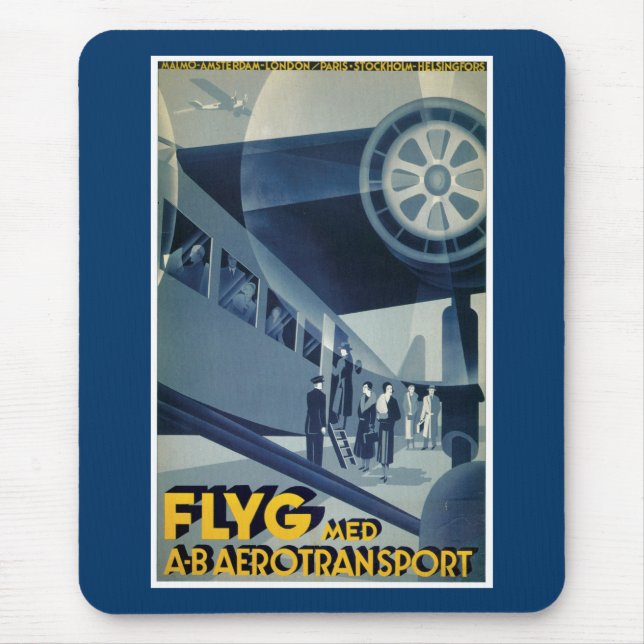 Flyg MEDA-B Aerotransport Mousepad (Vorne)