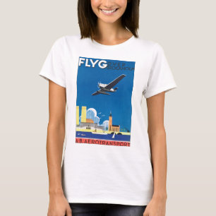 Flyg über Stockholm T-Shirt