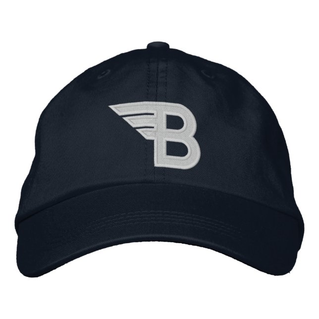 Flyin" B  Bestickte Baseballkappe (Vorderseite)