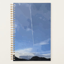 Flyin in der Sky Spiral Planner Planer
