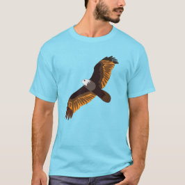 Flying Bald Eagle Bird T-Shirt