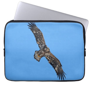 Flying Bald Eagle Wildlife Fotografie Laptopschutzhülle