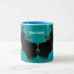 Flying Bald Eagle Wildlife Supporter Tasse