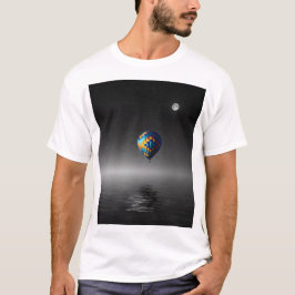 Flying Balloon Selektive Minimalistische Fotografi T-Shirt