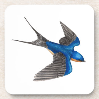 Flying Barn Swallow Getränkeuntersetzer