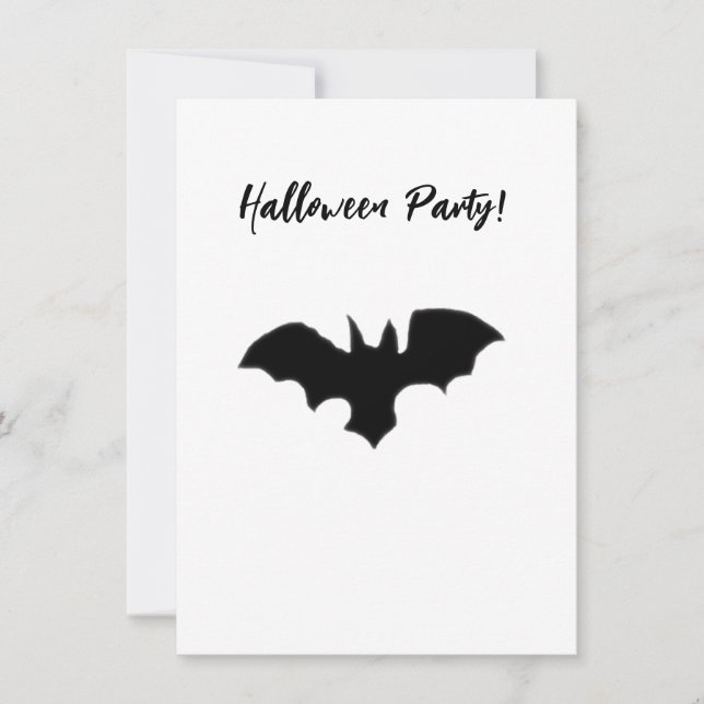 Flying Bat Einladung (Vorderseite)