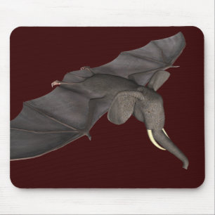 Flying Batphant Mousepad