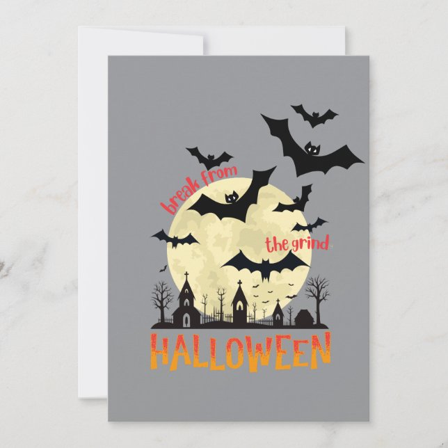 Flying Bats BFTG Einladung (Vorderseite)