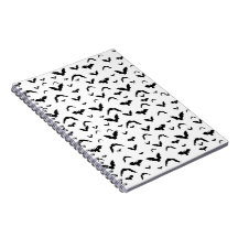 Flying Bats on White