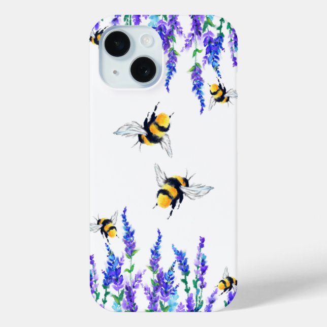 Flying Bees coque iphone (Verso)