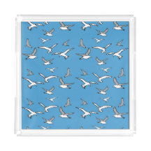 Flying Birds - a Flock of Seagulls
