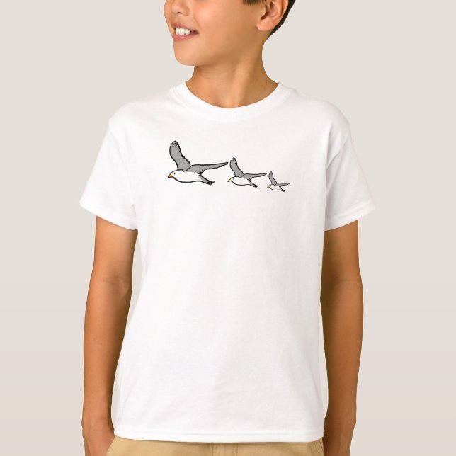 Flying Birds-T - Shirt (Vorderseite)