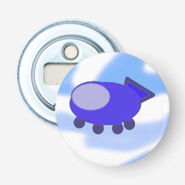 Flying Blue-Raumschiff Flaschenöffner