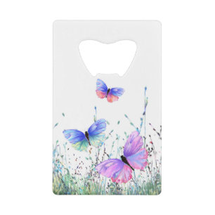 Flying Butterflies Bottle Opener Geldbeutel Flaschenöffner