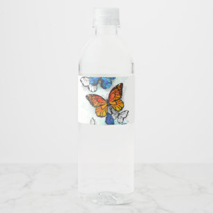 Flying Butterflies Morpho und Monarch