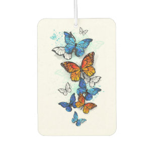 Flying Butterflies Morpho und Monarch Autolufterfrischer