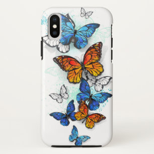 Flying Butterflies Morpho und Monarch Case-Mate iPhone Hülle