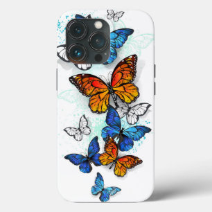 Flying Butterflies Morpho und Monarch Case-Mate iPhone Hülle