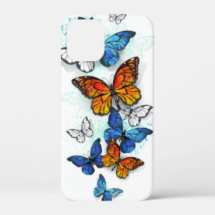 Flying Butterflies Morpho und Monarch Case-Mate iPhone Hülle