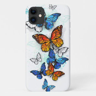 Flying Butterflies Morpho und Monarch Case-Mate iPhone Hülle