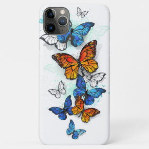 Flying Butterflies Morpho und Monarch Case-Mate iPhone Hülle