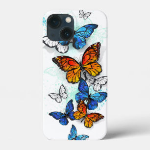 Flying Butterflies Morpho und Monarch Case-Mate iPhone Hülle