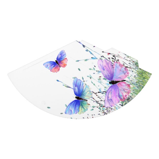 Flying Butterflies Paper Party Hat Partyhütchen (Vorderseite)