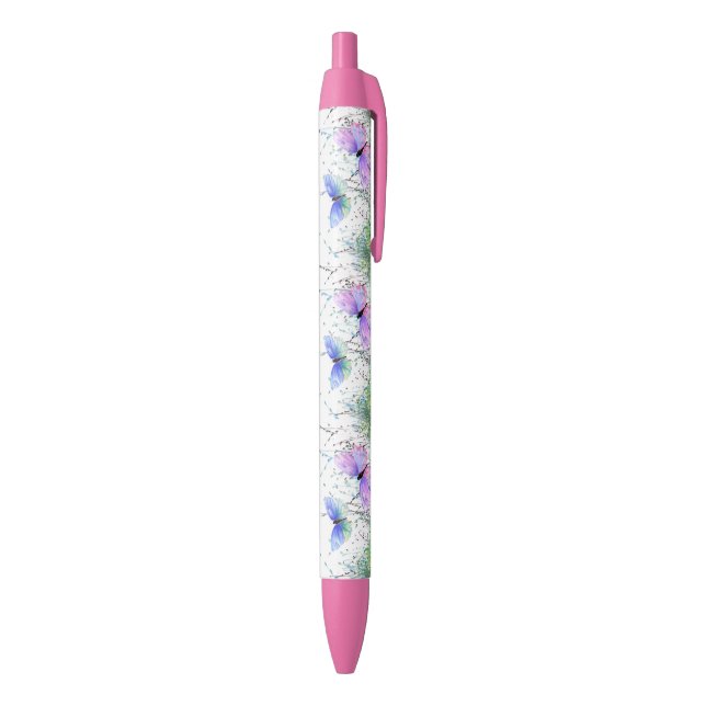 Flying Butterflies Pen Spring Joy Kugelschreiber (Unterseite (Vertikal))