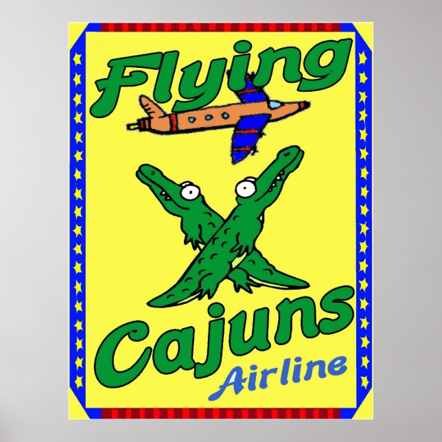 Flying Cajuns Poster (Vorne)