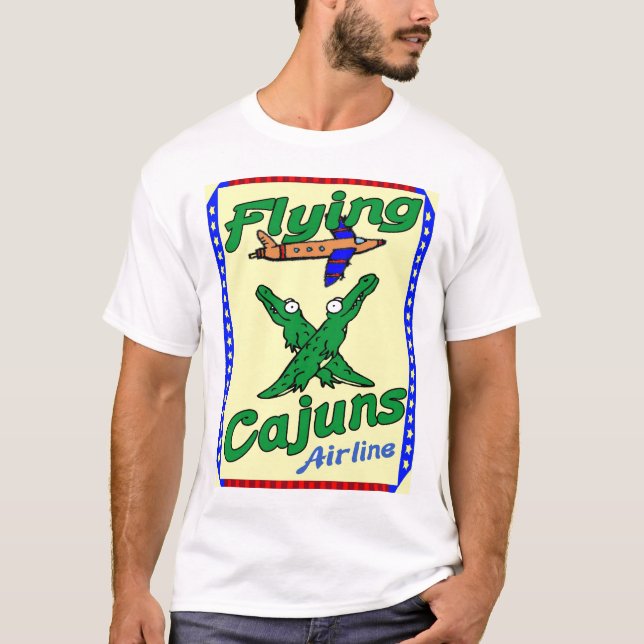 Flying Cajuns T-Shirt (Vorderseite)