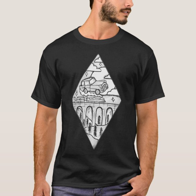 Flying Car Magic Diamond T-Shirt (Vorderseite)