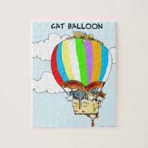 Flying Cats Funny Cartoon