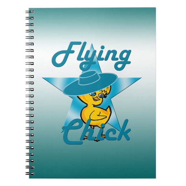 Flying Chick #7 Notizblock (Vorderseite)