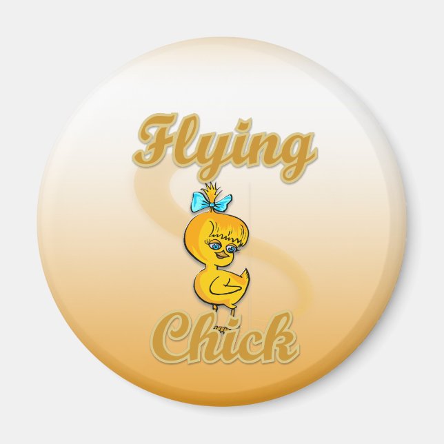Flying Chick Magnet (Vorne)