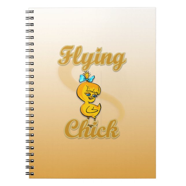 Flying Chick Notizblock (Vorderseite)