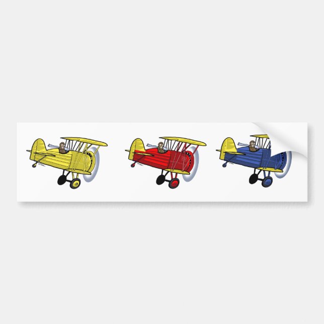 Flying Circus Autoaufkleber (Vorne)