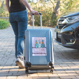 Flying Coach Extra große, benutzerdefinierte Schne Aufkleber