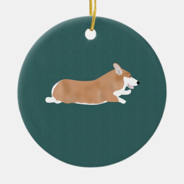 Flying Corgi Ornament (Vorne)