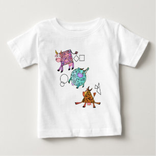 Flying Cows Baby T - Shirt